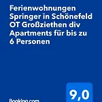 Apartman Springer In Ot Grossziethen Div Fuer Bis Zu 6 Personen *