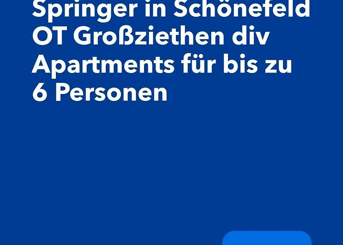 아파트 Springer In Ot Grossziethen Div Fuer Bis Zu 6 Personen *